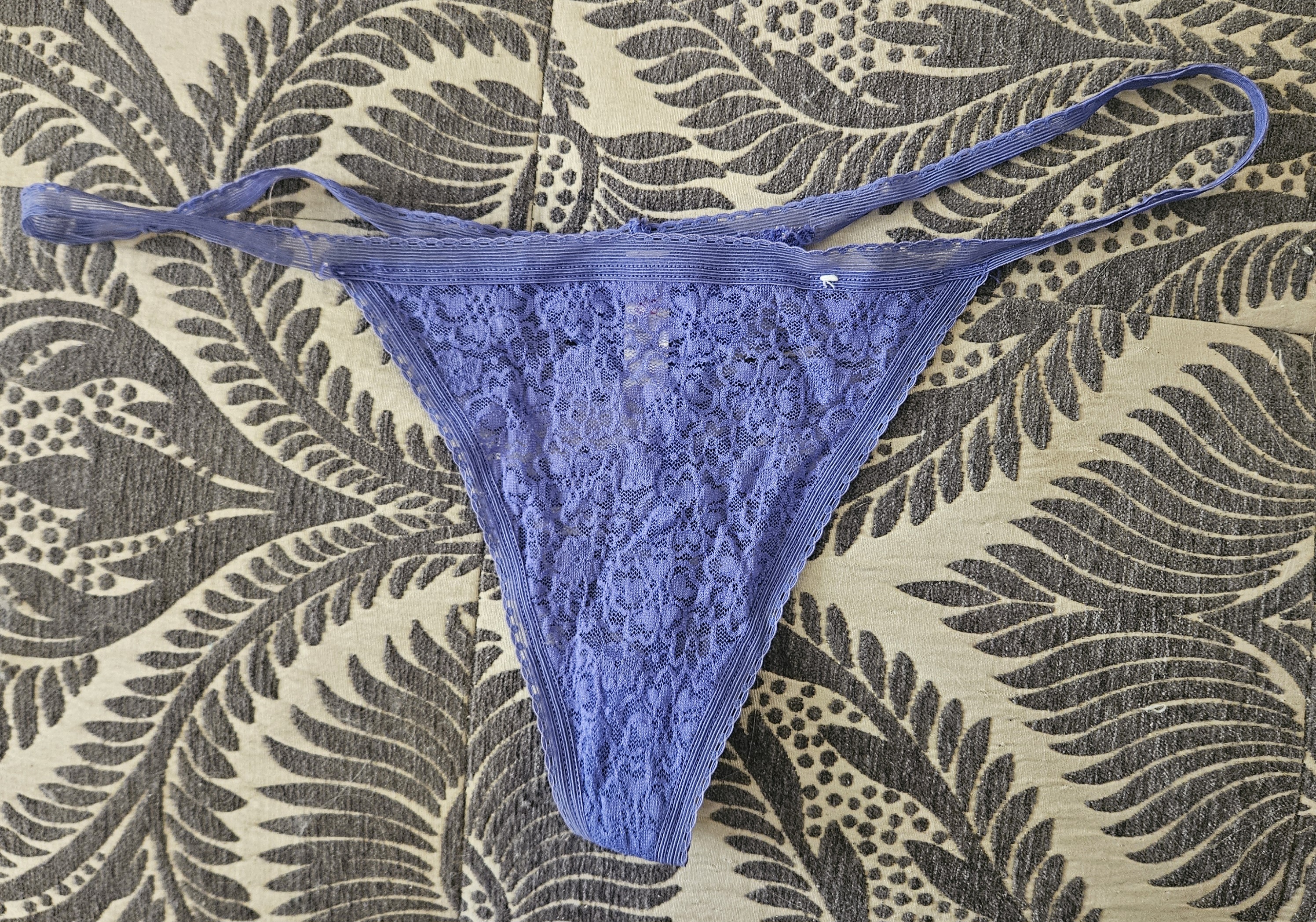 Skinny Turquoise thong